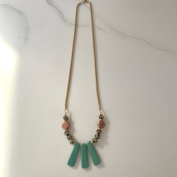 Handmade Polymer Clay Statement Necklace - Picture 3 of 5